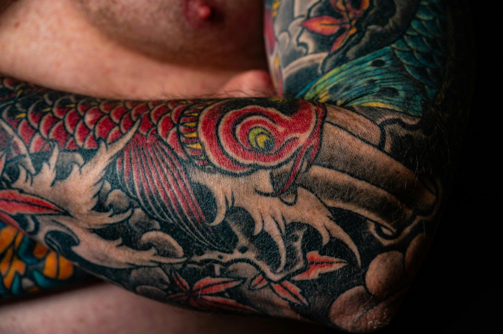 Dettaglio tatuaggio